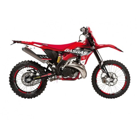 BLACKBIRD KOMPLET NAKLEJEK (OKLEIN) GAS GAS EC 125/250/300 '12-'15, ECF 250/300/450 '14-'17 DREAM 5 KOLOR CZERWONY CZARNY BIAŁY BLACKBIRD