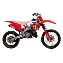 BLACKBIRD KOMPLET NAKLEJEK (OKLEIN) HONDA CR 125R '02-'07, CR 250R '02-'07 RETRO (RESTYLING POLISPORT '22) BLACKBIRD
