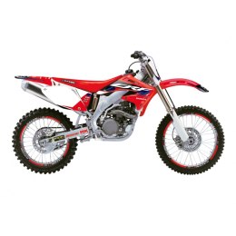 BLACKBIRD KOMPLET NAKLEJEK (OKLEIN) HONDA CRF 450R '02-'04 DREAM 5 KOLOR CZERWONY CZARNY BLACKBIRD