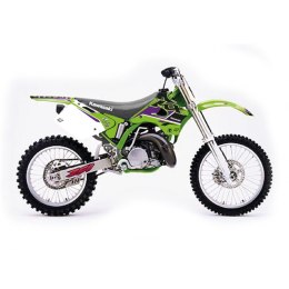 BLACKBIRD KOMPLET NAKLEJEK (OKLEIN) KAWASAKI KX 125/250 '94-'98 DREAM 5 KOLOR ZIELONY CZARNY BLACKBIRD