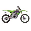 BLACKBIRD KOMPLET NAKLEJEK (OKLEIN) KAWASAKI KX 250F '09-'12 DREAM 5 KOLOR ZIELONY CZARNY BLACKBIRD