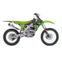 BLACKBIRD KOMPLET NAKLEJEK (OKLEIN) KAWASAKI KX 250F '13-'16 DREAM 4 KOLOR ZIELONY CZARNY BLACKBIRD