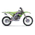 BLACKBIRD KOMPLET NAKLEJEK (OKLEIN) KAWASAKI KX 450F '06-'08 DREAM 5 KOLOR ZIELONY CZARNY BLACKBIRD