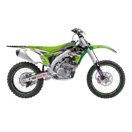 BLACKBIRD KOMPLET NAKLEJEK (OKLEIN) KAWASAKI KX 450F '16-'18 DREAM 5 KOLOR ZIELONY CZARNY BLACKBIRD