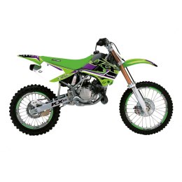 BLACKBIRD KOMPLET NAKLEJEK (OKLEIN) KAWASAKI KX 85 '01-'13 DREAM 5 KOLOR ZIELONY CZARNY BLACKBIRD