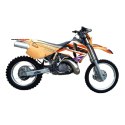 BLACKBIRD KOMPLET NAKLEJEK (OKLEIN) KTM 4T '96-'99 (4 STROKE ALL MODELS) DREAM 5 BLACKBIRD