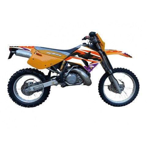 BLACKBIRD KOMPLET NAKLEJEK (OKLEIN) KTM 4T '96-'99 (4 STROKE ALL MODELS) DREAM 5 KOLOR POMARAŃCZOWY CZARNY BLACKBIRD