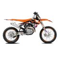 BLACKBIRD KOMPLET NAKLEJEK (OKLEIN) KTM SX/SX-F '19-'22, EXC/EXC-F '20-'23 DREAM 5 KOLOR POMARAŃCZOWY CZARNY BLACKBIRD