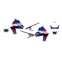 BLACKBIRD KOMPLET NAKLEJEK (OKLEIN) YAMAHA PW 80 '96-'19 DREAM 5 KOLOR NIEBIESKI CZARNY BLACKBIRD