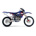 BLACKBIRD KOMPLET NAKLEJEK (OKLEIN) YAMAHA WR 250F '05-'06, WR 450F '05-'06 DREAM 5 KOLOR NIEBIESKI CZARNY BLACKBIRD