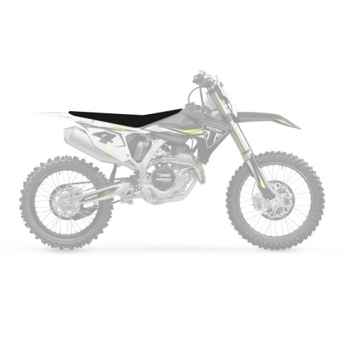 BLACKBIRD POKROWIEC / POSZYCIE NA SIEDZENIE TRIUMPH TF 250X '24-'25 PYRAMID KOLOR CZARNY BLACKBIRD