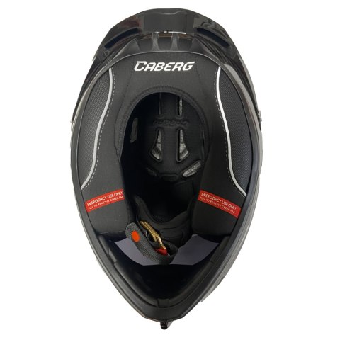 CABERG KASK INTEGRALNY Z BLENDĄ MODEL GP01 CARBON KOLOR KARBON ROZMIAR L (PINLOCK / CIEMNA SZYBA / NAKLEJKI W ZESTAWIE) HOMOLOGA CABERG