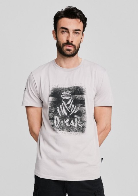 DIVERSE (2025) KOSZULKA DKR DES EMBO KOLOR SZARY ROZMIAR M DAKAR RALLY