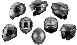 KAPPA 2024/12 KASK KV55 SOLID SZCZĘKOWY MODUŁOWY (FLIP-BACK) Z BLENDĄ KOLOR BIAŁY ROZMIAR 56 / S (HOMOLOGACJA ECE 22R06) KAPPA