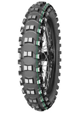 MITAS OPONA 100/90-19 TERRA FORCE MX-SM 57M TT SUPER LIGHT (ZIELONY PASEK) TYŁ DOT 37/2022 (26650) WYCOFANE MITAS
