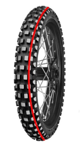 MITAS OPONA 80/100-21 C-23 51R TT PRZÓD DOT 38/2022 (26725) (NA ZAMÓWIENIE) WYCOFANE MITAS