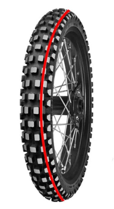 MITAS OPONA 80/100-21 C-23 51R TT PRZÓD DOT 38/2022 (26725) (NA ZAMÓWIENIE) WYCOFANE MITAS