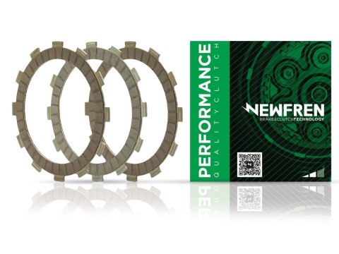 NEWFREN TARCZE SPRZĘGŁOWE KTM SX 50 '02-'13; MX 80 '86-'90; BETA RX 60; GILERA R1 50 '90-; RC 50 NEWFREN