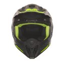 NOX KASK OFF ROAD / CROSS DZIECIĘCY/JUNIOR/KID N761 GRADIENT KOLOR CZARNY MAT/ŻÓŁTY FLUO ROZMIAR L NOX