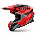 AIROH NOWY TOWAR KASK CROSS / ENDURO / ATV / QUAD TWIST 3 KING RED GLOSS KOLOR CZARNY/SZARY/CZERWONY ROZMIAR XL AIROH