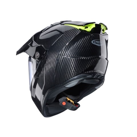 CABERG KASK OFFROAD / TRAIL / ADVENTURE DUOSPORT (DUAL) TANAMI CARBON Z SZYBKĄ I BLENDĄ KOLOR KARBON ROZMIAR XXL (PINLOCK W ZEST CABERG