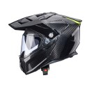 CABERG KASK OFFROAD / TRAIL / ADVENTURE DUOSPORT (DUAL) TANAMI CARBON Z SZYBKĄ I BLENDĄ KOLOR KARBON ROZMIAR XXL (PINLOCK W ZEST CABERG