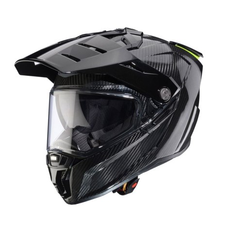 CABERG KASK OFFROAD / TRAIL / ADVENTURE DUOSPORT (DUAL) TANAMI CARBON Z SZYBKĄ I BLENDĄ KOLOR KARBON ROZMIAR XXL (PINLOCK W ZEST CABERG