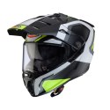 CABERG KASK OFFROAD / TRAIL / ADVENTURE DUOSPORT (DUAL) TANAMI SCRAM Z SZYBKĄ I BLENDĄ KOLOR CZARNY MAT/SZARY/ŻÓŁTY FLUO ROZMIAR CABERG