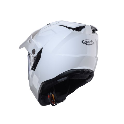 CABERG KASK OFFROAD / TRAIL / ADVENTURE DUOSPORT (DUAL) TANAMI SOLID Z SZYBKĄ I BLENDĄ KOLOR BIAŁY POŁYSK ROZMIAR XL (PINLOCK W  CABERG