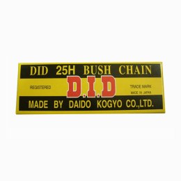 DID ŁAŃCUSZEK ROZRZĄDU 25H-92R (92 OGNIW)(OTWARTY + ZAKUWKA) DID