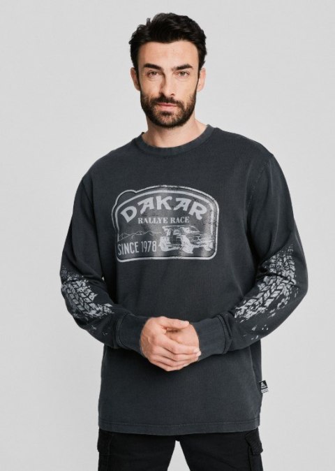 DIVERSE (2025) BLUZKA DKR VINT LG KOLOR KOLOR GRAFITOWY ROZMIAR XXL DAKAR RALLY