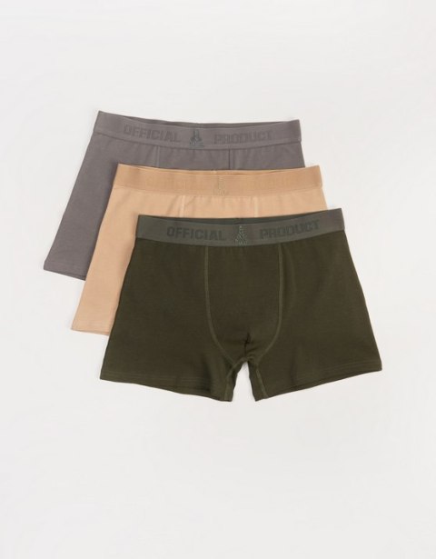 DIVERSE (2025) BOKSERKI DKR OFFICIAL 3PACK 2 KHAKI ROZMIAR L DAKAR RALLY