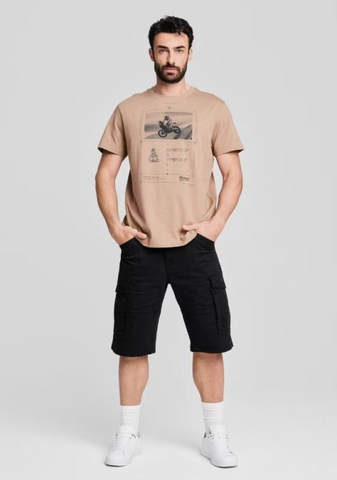 DIVERSE (2025) KOSZULKA DKR DES 0625 KOLOR BEŻOWY ROZMIAR L DAKAR RALLY