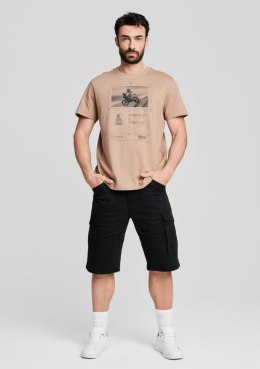 DIVERSE (2025) KOSZULKA DKR DES 0625 KOLOR BEŻOWY ROZMIAR XXL DAKAR RALLY