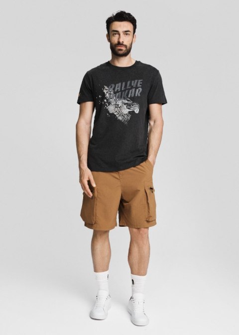 DIVERSE (2025) KOSZULKA DKR VINT 03 KOLOR KOLOR GRAFITOWY ROZMIAR L DAKAR RALLY