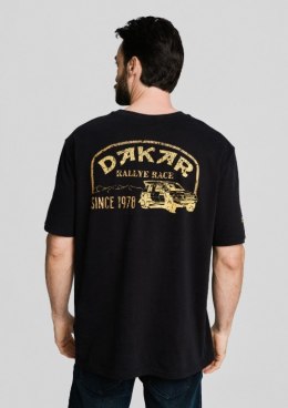 DIVERSE (2025) KOSZULKA DKR VINT A KOLOR CZARNY ROZMIAR L DAKAR RALLY