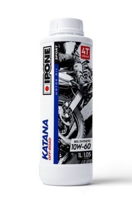 IPONE KATANA OFF ROAD 10W60 OLEJ SILNIKOWY 100% SYNTETYK 1L (ESTER, MA2) (AKC) ZASTĘPUJE 800019 IPONE