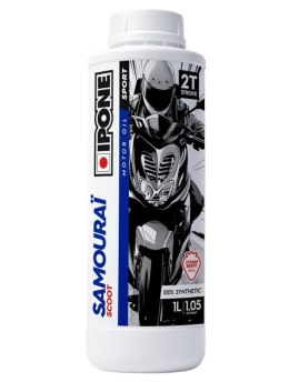 IPONE SAMOURAI SCOOT 2T OLEJ DO MIESZANKI 100% SYNTHETIC 1L (ZAPACH TRUSKAWKOWY) (AKC) (15) ZASTĘPUJE 800118 IPONE