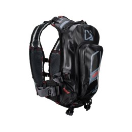 LEATT CAMEL BAG (PLECAK) Z SYSTEMEM HYDRACYJNYM MOTO HYDRADRI 2.0 WP HYDRATION (2,0L PŁYN, 5L CARGO) TITANIUM KOLOR CZARNY ROZMI LEATT