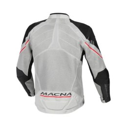 MACNA WYPRZEDAŻ KURTKA FOXTER MOTORCYCLE JACKET LIGHT GREY/BLACK KOLOR JASNY SZARY/CZARNY ROZMIAR L MACNA
