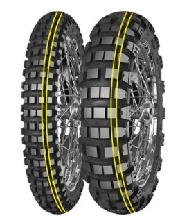 MITAS OPONA 120/90B17 ENDURO TRAIL XT+ DAKAR (PODWÓJNY ŻÓŁTY PASEK) 64T TL M+S TYŁ DOT 03/2025 (460109) (ZAMIENNIK:70000486) MITAS