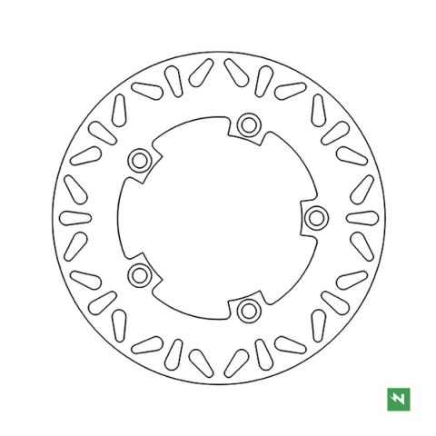 NEWFREN TARCZA HAMULCOWA TYŁ SUZUKI GSF/GSR/SFV/GSX (240x120x5) NEWFREN