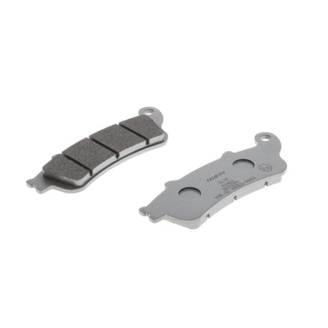 NISSIN KLOCKI HAMULCOWE KH261 / KH281 PREMIUM SEMI-METALLIC (SPIEK METALICZNY) (8,5MM) (ECE R90) (MADE IN JAPAN) (2P-250NS) NISSIN