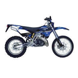 BLACKBIRD KOMPLET NAKLEJEK (OKLEIN) GAS GAS EC 125/250/300 '02-'06; FSR 450 '02-'06 DREAM 5 KOLOR NIEBIESKI BLACKBIRD