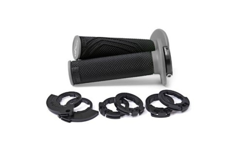 DOMINO MANETKI (GRIPY) OFF ROAD D-LOCK 2T / 4T (Z ADAPTERAMI ROLGAZU - KTM, HUSQVARNA, GASGAS, HONDA, KAWASAKI, SUZUKI, YAMAHA I DOMINO