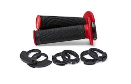 DOMINO MANETKI (GRIPY) OFF ROAD D-LOCK 2T / 4T (Z ADAPTERAMI ROLGAZU - KTM, HUSQVARNA, GASGAS, HONDA, KAWASAKI, SUZUKI, YAMAHA I DOMINO