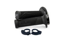 DOMINO MANETKI (GRIPY) OFF ROAD D-LOCK NA JEDNĄ LINKE 2T (Z ADAPTERAMI ROLGAZU - KTM, HUSQVARNA, GASGAS, HONDA, KAWASAKI, SUZUKI DOMINO