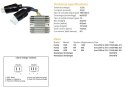 DZE REGULATOR NAPIĘCIA HONDA CBR 600RR '07-'11; CBR 1000RR '04-'05 (31600-MEL-821) (ESR439) (SH678FD; SH678FB) DZE ELEKTRYKA