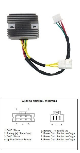 DZE REGULATOR NAPIĘCIA HONDA FSC 400 SILVERWING '04-'08; FSC 600 SILVERWING '05-'13 (35A) (31600-MCT-771) DZE ELEKTRYKA