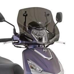 KAPPA 2025/07 SZYBA SYM HD 300 '19-'24, SYMPHONY 125 '20-'24, PIAGGIO MEDLEY 125 / 150 / S '20-'24, 19 X 44 CM PRZYCIEMNIONA KAPPA